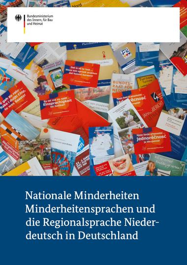 Broschüre „Nationale Minderheiten, Minderheitensprachen und die Regionalsprache Niederdeutsch in Deutschland“ (4.Auflage)